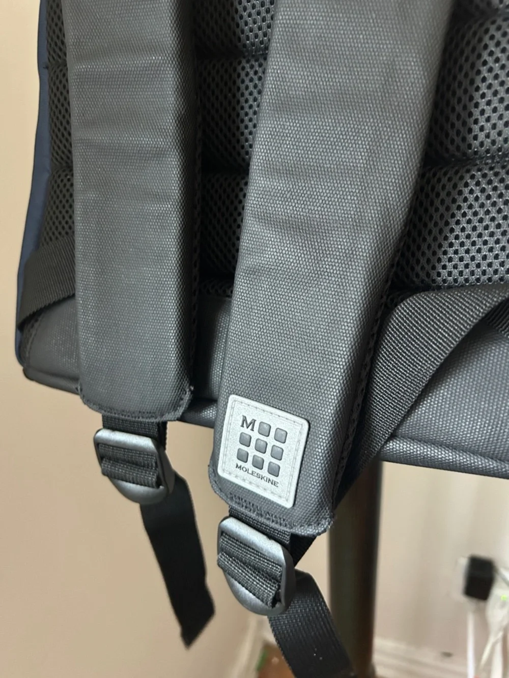 Moleskine Navy and Black Men's Backpack